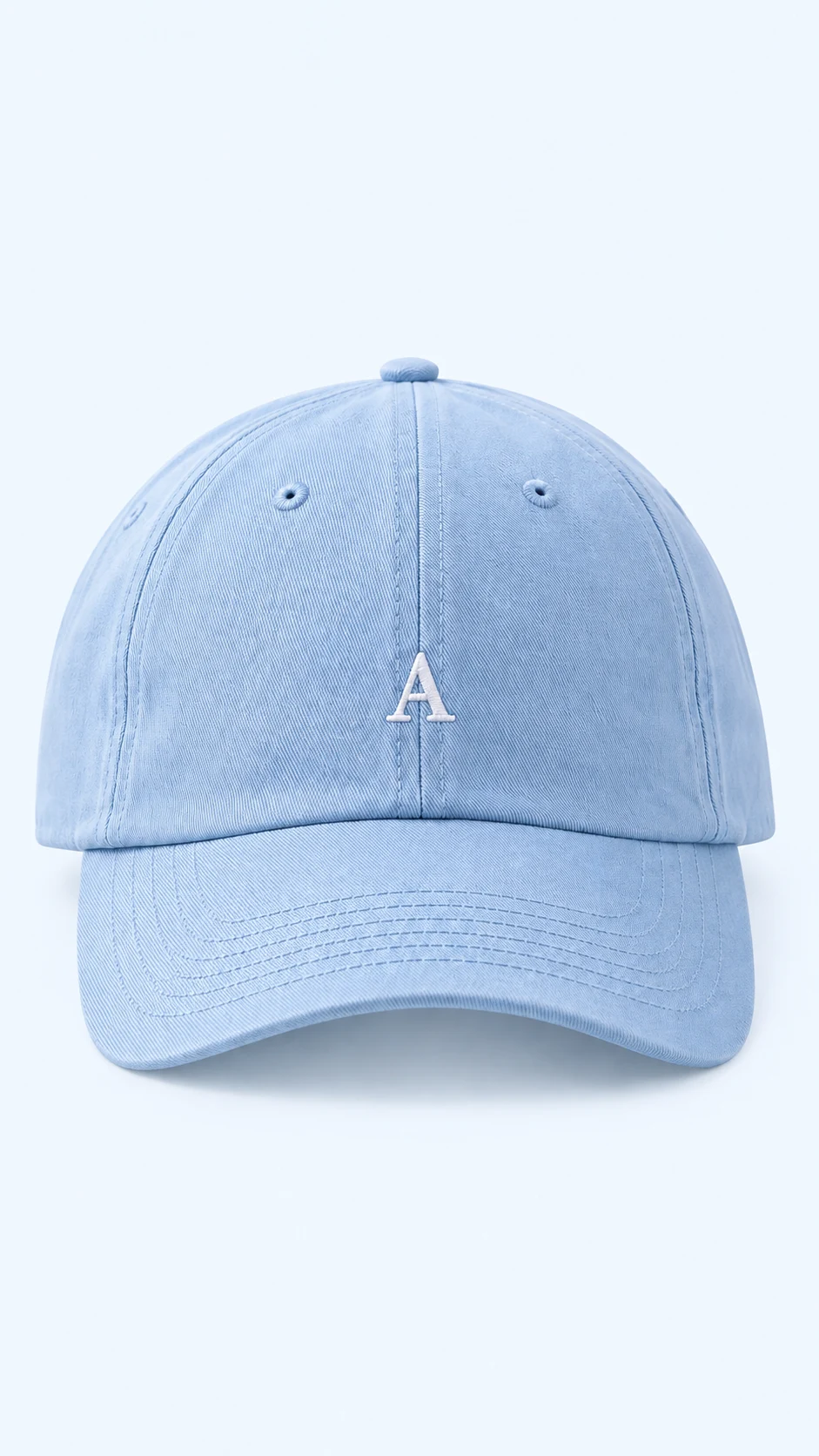 Illustrative source photo for the hats campaign