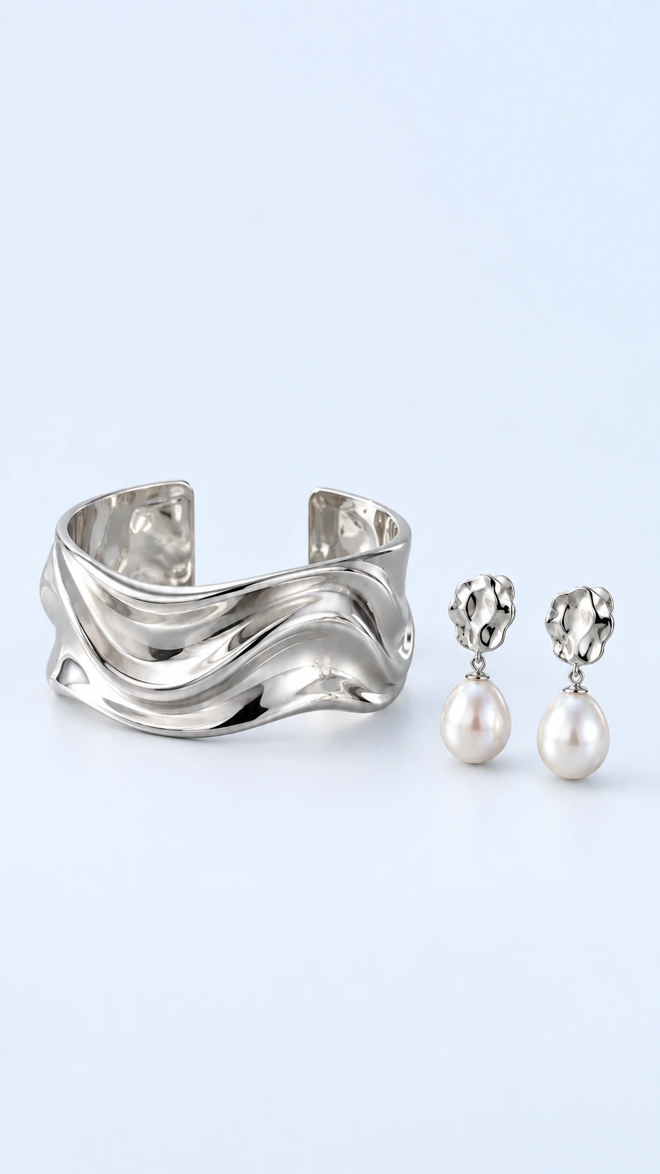 Illustrative source photo for the jewelry campaign